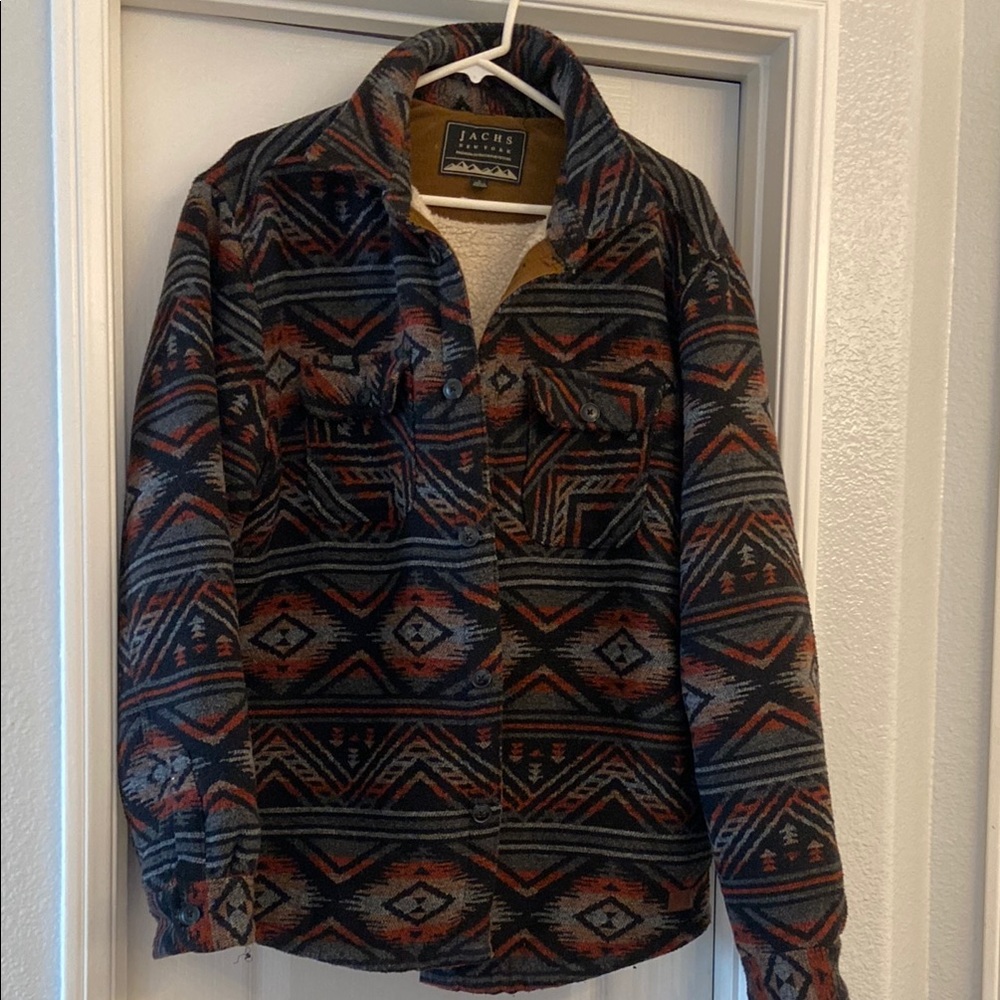 Jachs Multicolor Geometric Jacket